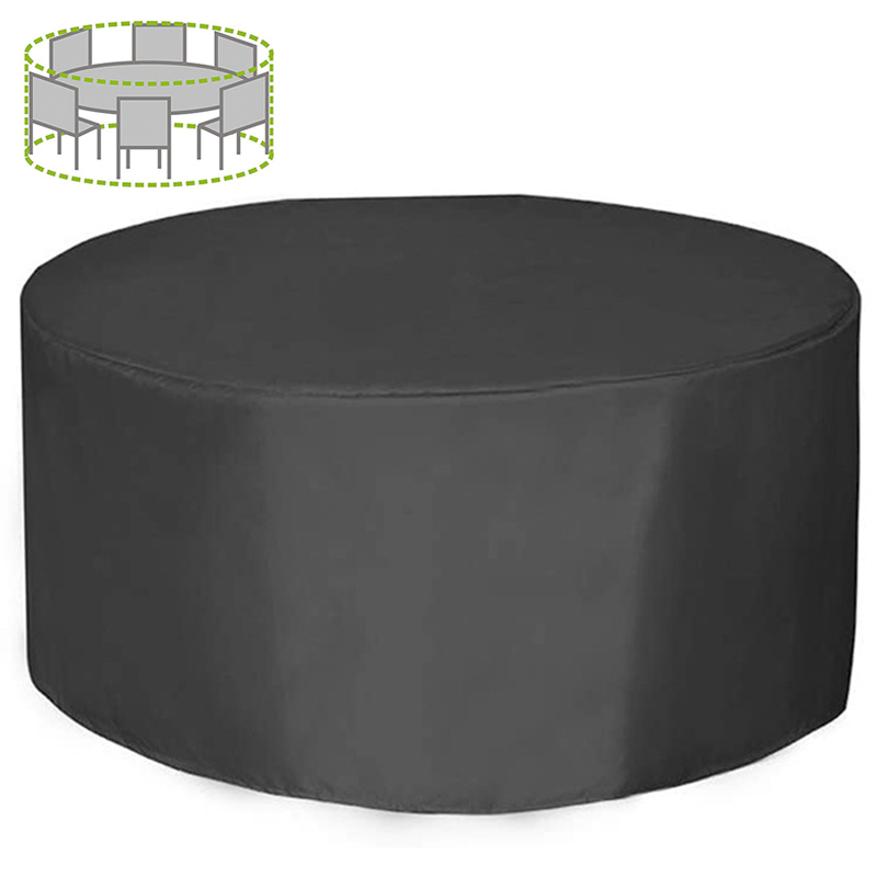 Outdoor Furniture Cover - 12 maten ronde meubelhoes 210D zware