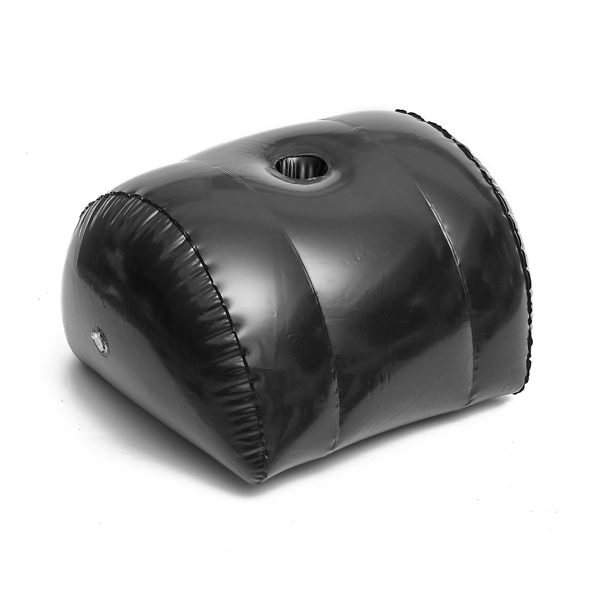 Outdoor Furniture Cushion - Zwart halfrond opblaasbaar kussen, opblaasbaar kussen