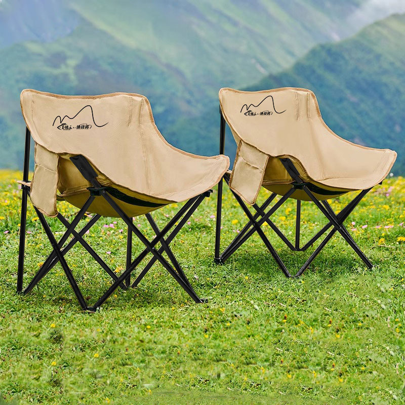 Garden Bench Metal - Draagbare campingstoel, lichtgewicht picknick- en tuinstoel