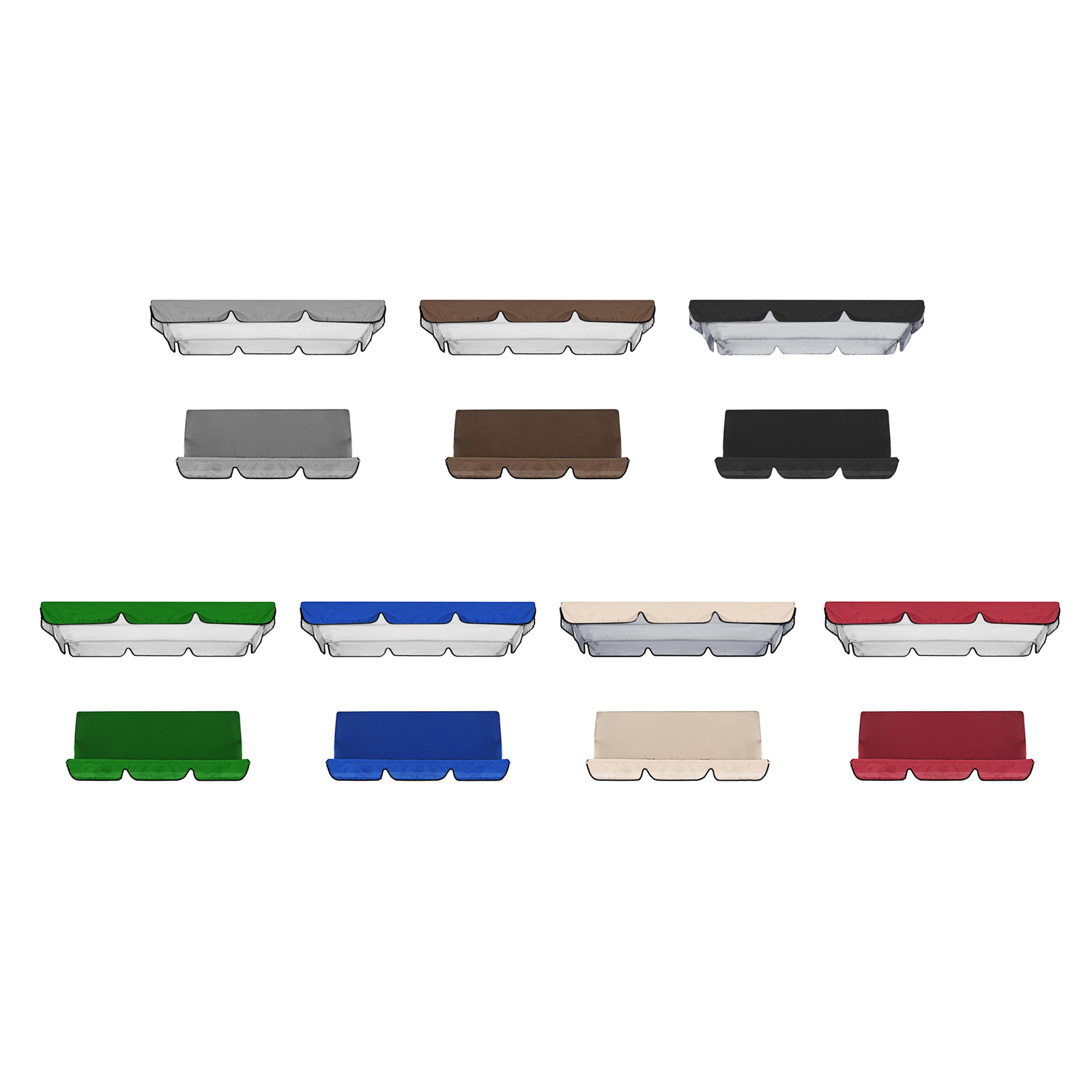 Outdoor Furniture Cover - Waterdichte zonwering voor buiten, extra stevig,