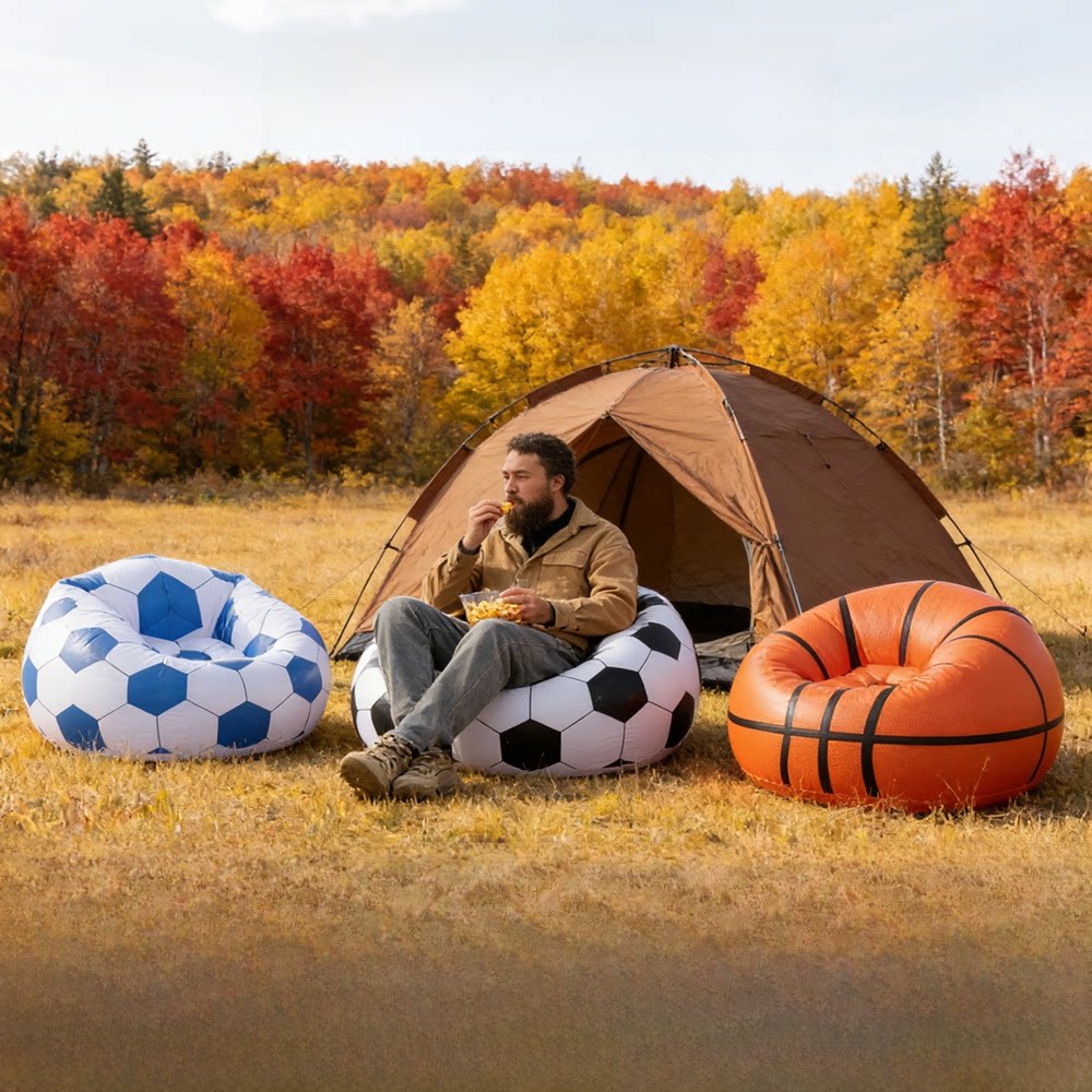 Opblaasbare voetbal basketbal  - Outdoor Furniture Replacement Fabric recensie en prijs