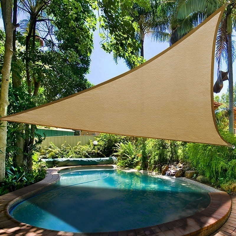 Waterdichte driehoekige zonnes - Sun Sail Shade recensie en prijs