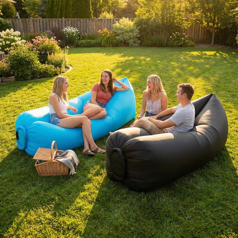 Draagbare opblaasbare luchtban - Outdoor Furniture Sofa recensie en prijs