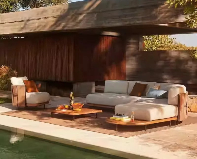 Noordse outdoor rotan bank vil - Outdoor Furniture Sofa recensie en prijs