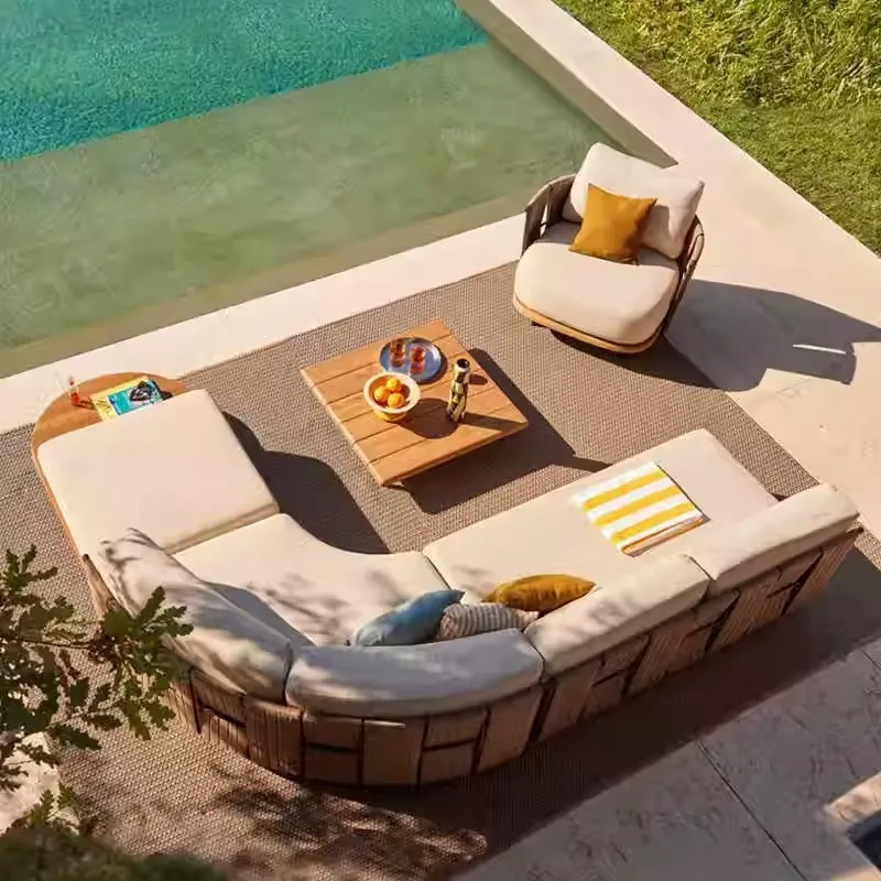 Noordse outdoor rotan bank vil - Outdoor Furniture Sofa recensie en prijs