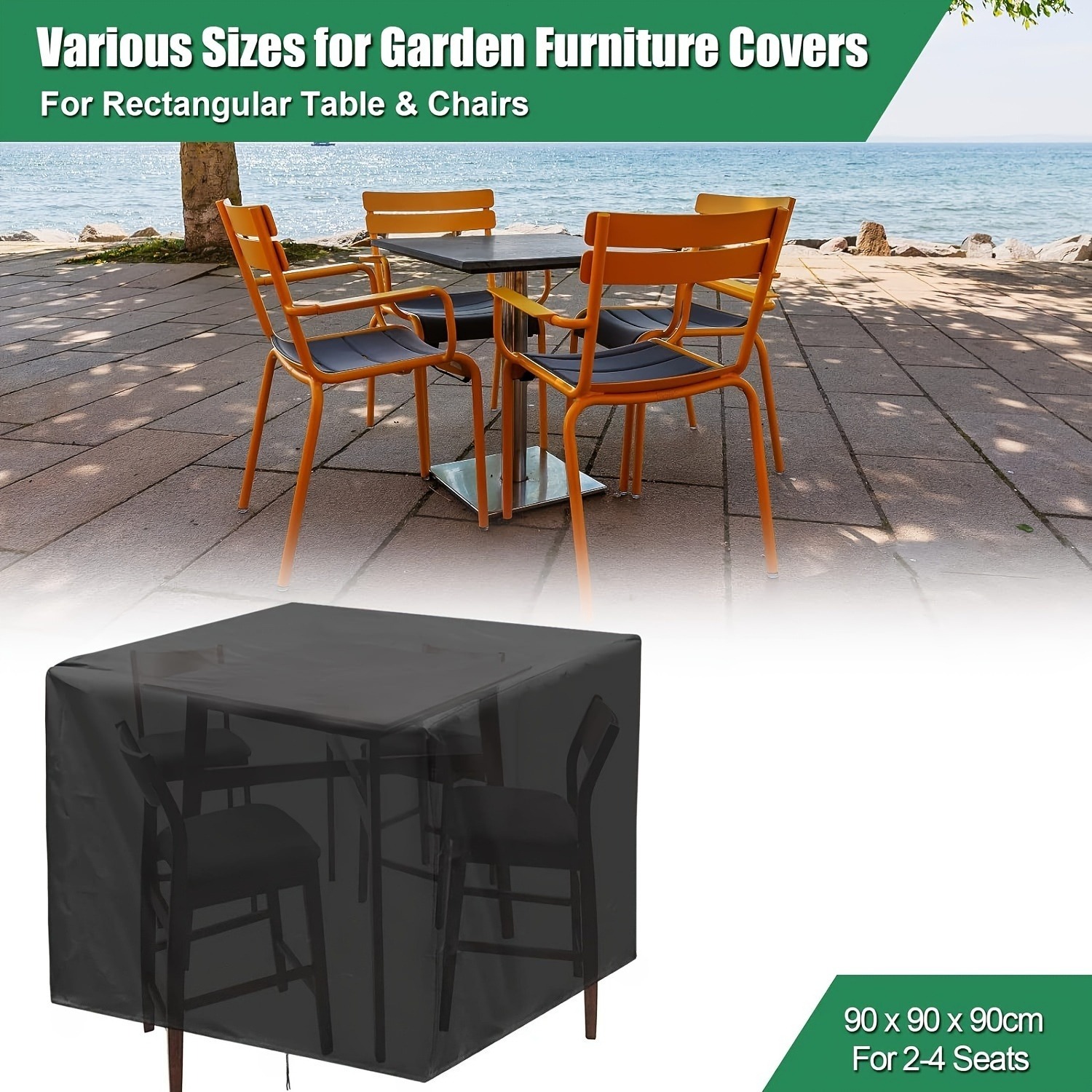 Robuuste 210D buitenmeubelhoes - Outdoor Furniture Cover recensie en prijs