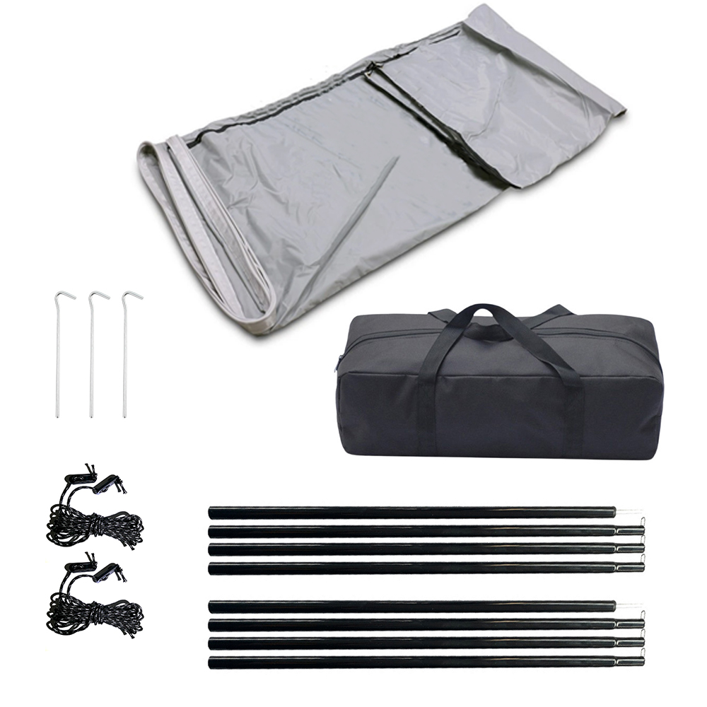 3x2,4m Buitentent Kampeerluife - Sun Sail Shade recensie en prijs