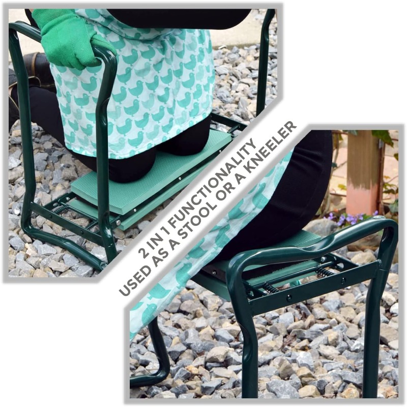 Tuinkniebankje Opvouwbare tuin - Garden Bench Metal recensie en prijs