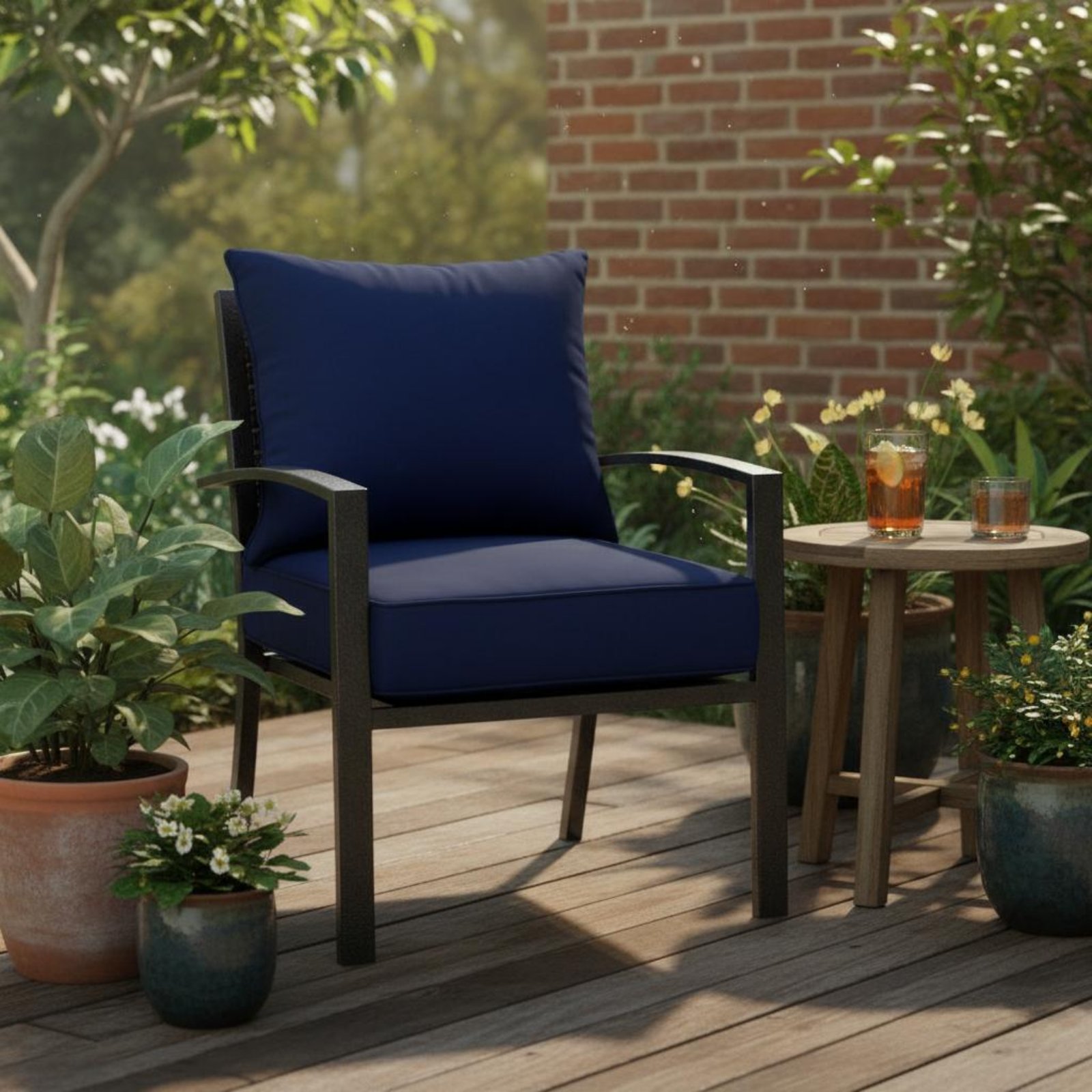 Tuinstoelkussen met verborgen  - Outdoor Furniture Cushion recensie en prijs