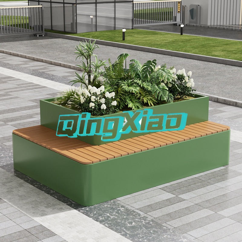 Buitenbank met ingebouwde plan - Garden Bench Metal recensie en prijs