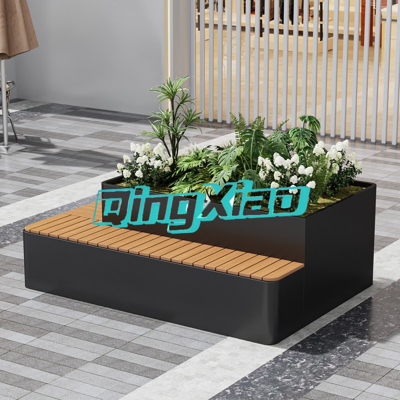 Buitenbank met ingebouwde plan - Garden Bench Metal recensie en prijs
