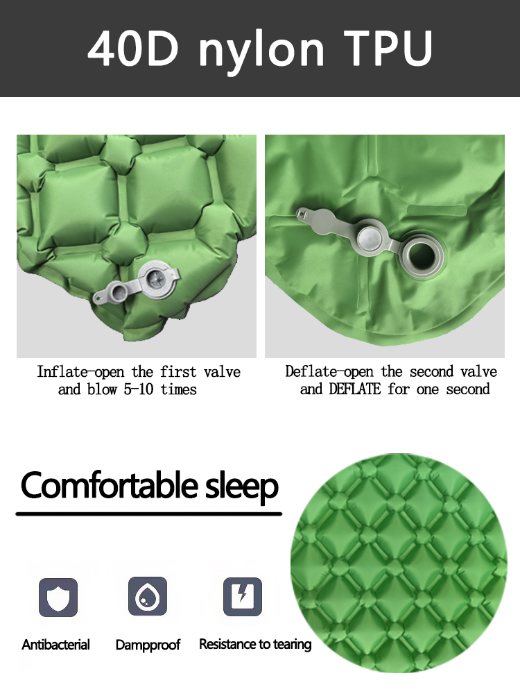 Opblaasbaar campingmatras in t - Outdoor Furniture Sofa recensie en prijs