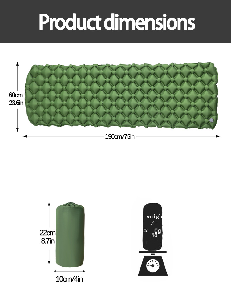 Opblaasbaar campingmatras in t - Outdoor Furniture Sofa recensie en prijs