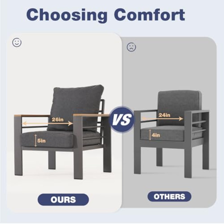Aluminium tuinmeubelset, extra - Outdoor Furniture Cushion recensie en prijs