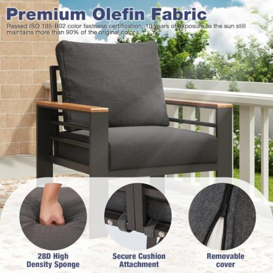 Aluminium tuinmeubelset, extra - Outdoor Furniture Cushion recensie en prijs